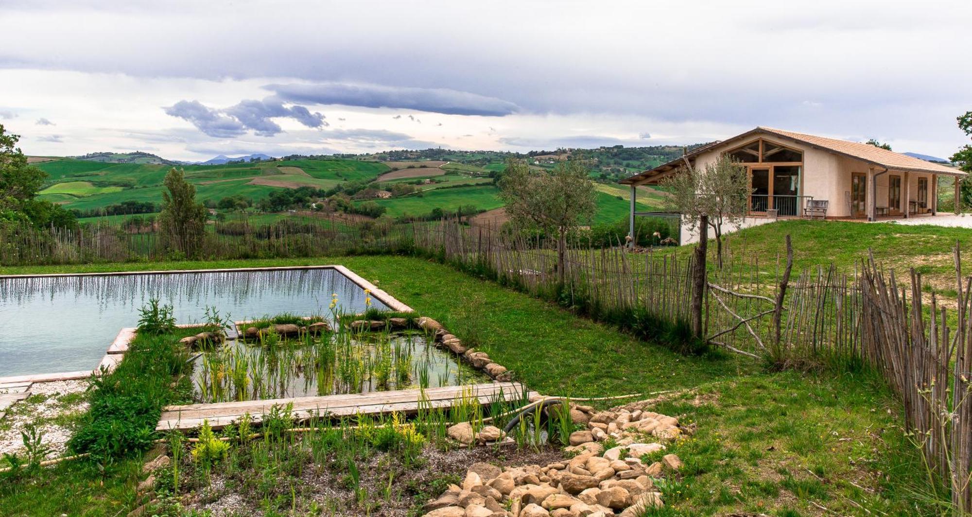La Luna Nell'Orto-Casa Vacanza Ecologica E Agricoltura Biodinamica Barchi Экстерьер фото
